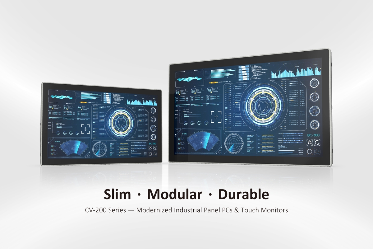 Cincoze Launches New Slim Industrial Display Solutions for Enhanced HMI and Visualization image