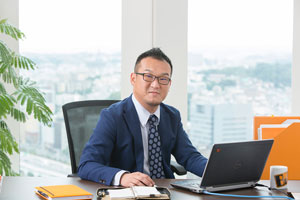 Managing Director Masashi Ono leads the new B&R subsidiary in Japan.