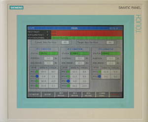 Control Panel Touch Screen
