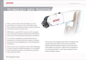 New DENSO Robot Catalog