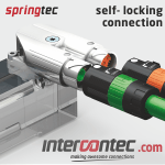 Intercontec springtec self locking connection