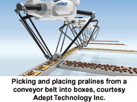 Adept Technology pick and place robot