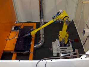 Trimming challenging materials with waterjet