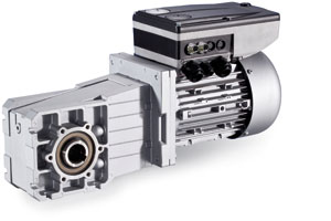 Compact Lenze 8400 Motec Inverter Drive Mounts Directly on the Motor