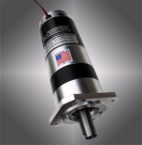 Midwest Motion Products presents the IP-54 48 Vdc Gearmotor
