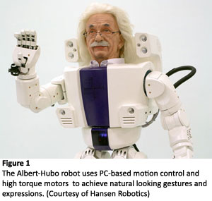 Albert Einstein humanoid Robot