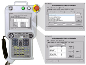New!  Motoman Offers Ethernet Interface to MedWeld 5000 Spot Welding Timer