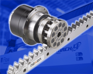 Nexen's Roller Pinion System delivers backlash-free motion control for Flow's new line of waterjet machines