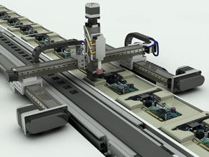 Mini-actuator ML Series Automates Precise Circuit Board Assembly