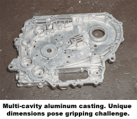 Aluminum Casting Posed Challenge Robot Gripper Solved