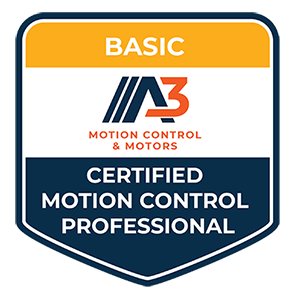 A3 - Certified Motion Control Professional