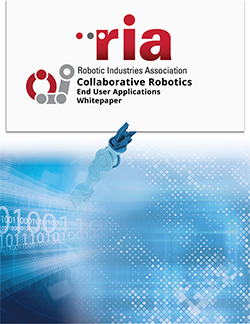 Cover of whitepaper Collaborative Robotics End User Industry Insights