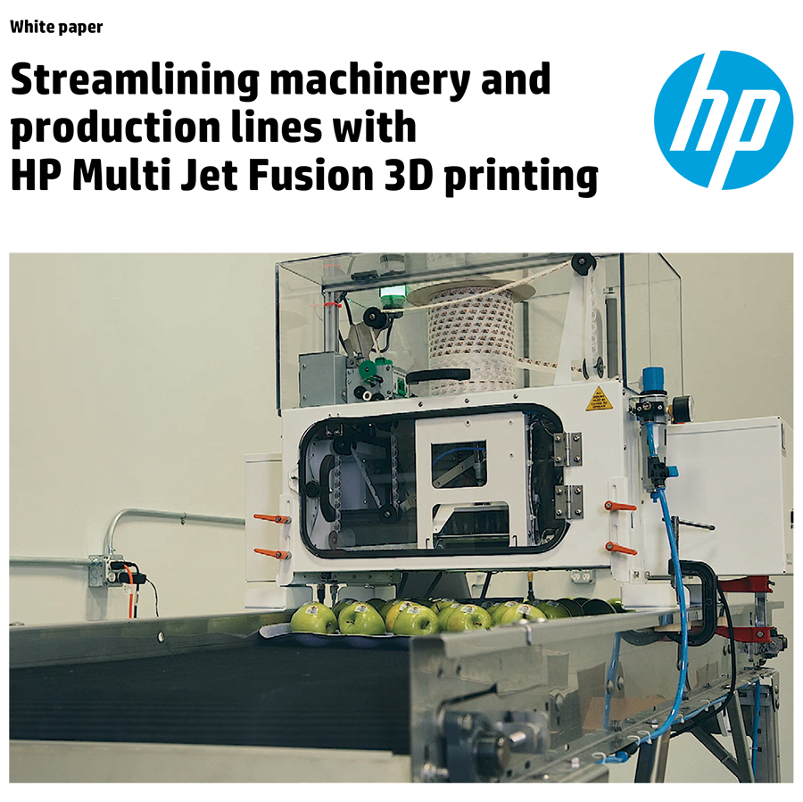 Streamlining Machinery and Production Lines with 3D Printing by HP