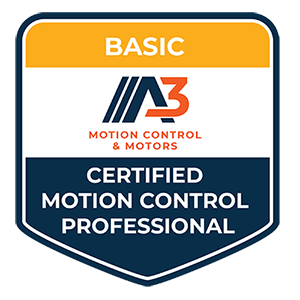 a3- certified motion control professional