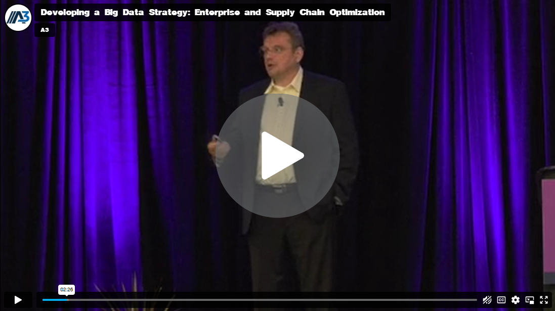 Developing a Big Data Strategy: Enterprise and Supply Chain Optimization