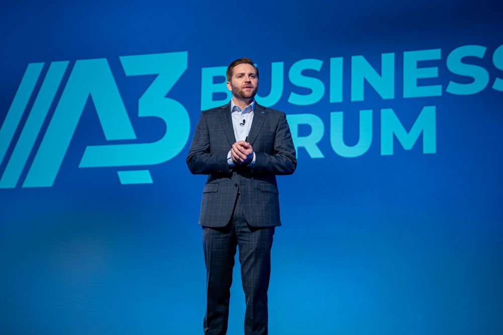 Alex Shikany, Executive Vice President, A3, gives his 2026 keynote address on “The Latest Automation Statistics, Trends, & Key Market Drivers.”