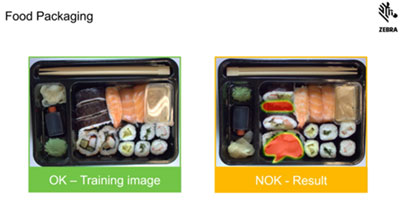 Anomoly detection in food packaging 