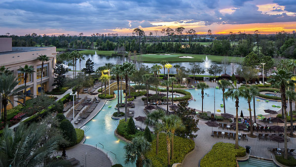 Signia by Hilton Orlando Bonnet Creek aerial view