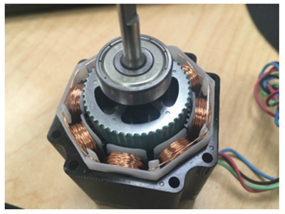 Rotor inertia can be adjusted via changes to materials, dimensions and designs (such as the ‘car-wheel’ design shown here). Credit: A3