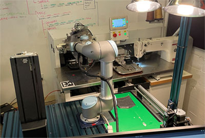 The ARM Institute has developed several technologies designed to overcome the lingering robotics challenges associated with garment assembly.  Credit: ARM Institute 