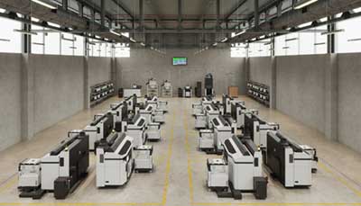 Figure 2: HP’s Jet Fusion 5600 Series Solution offers greater repeatability, reliability, and customization to help reduce development and validation costs, leveraging continuous printing capabilities with the Automation Accessory.(Image courtesy of HP 3D Printing.)