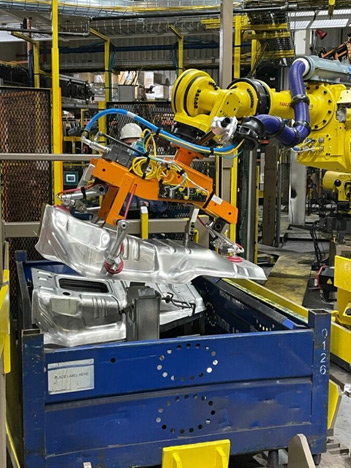 Figure 1: With the retrofit of a cell using Apera AI’s 4D Vision technology, a major automaker achieved improved quality, efficiency, and cost. (Image courtesy of Apera AI.)