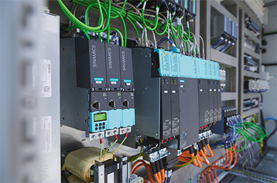 Figure 1: The SINAMICS family of drives efficiently addresses low-, medium-, and DC voltage applications. (Image courtesy of Siemens.)