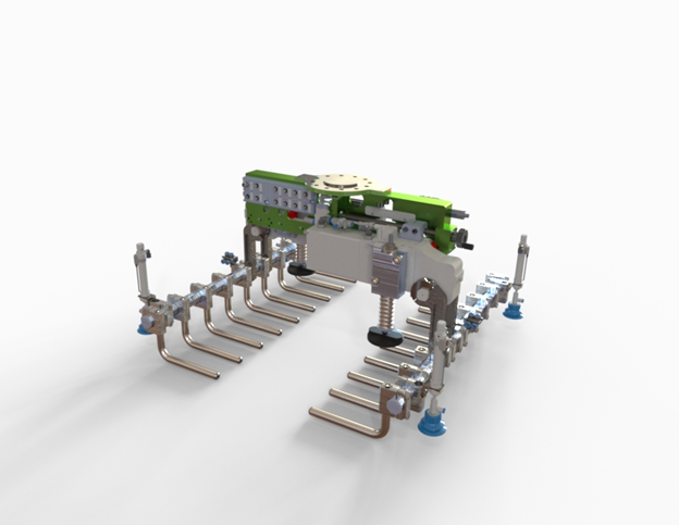 Applied Robotics’ Bag Gripper system combines standardized and customizable elements to enable fast deployment across multiple product and application types. Credit: Applied Robotics