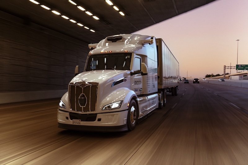 Waabi Trucks on Road
