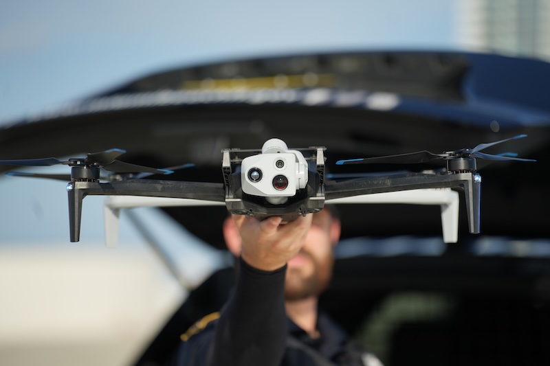 X100 Drone in Hand