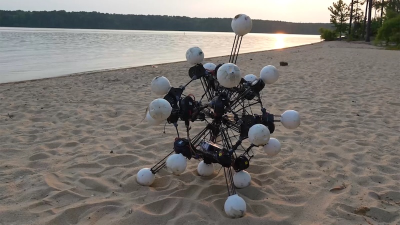 Argus Robot on Beach