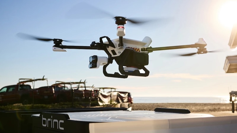 Brinc Drone in Air