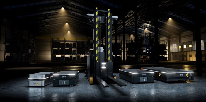 Source, OTTO by Rockwell Automation; The OTTO autonomous mobile robot fleet. Source, OTTO by Rockwell Automation; The OTTO autonomous mobile robot fleet.