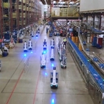 Wearable RFID & Autonomous Mobile Robots