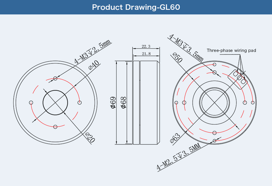 Product Drawing GL60