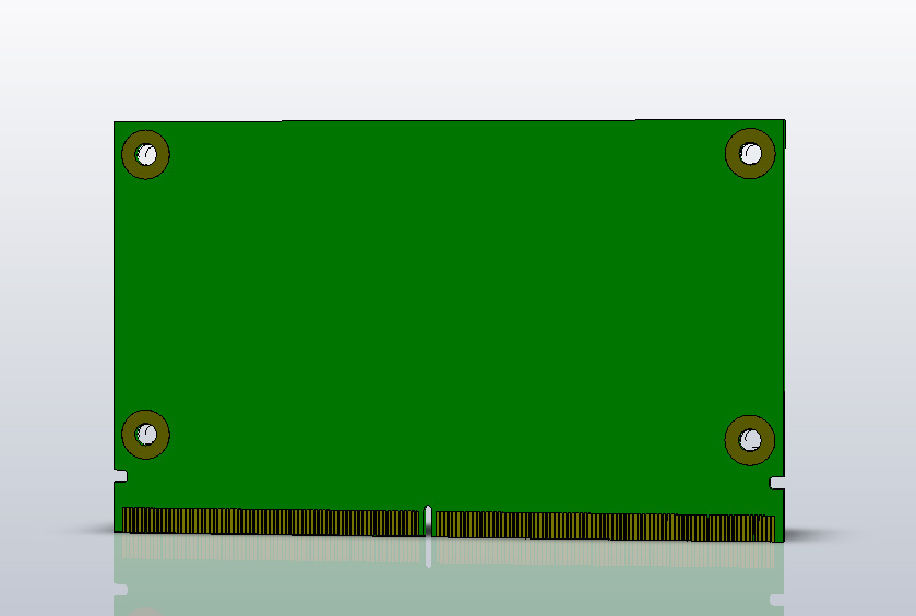 The smallest “short” module size of 82 mm x 50 mm based on 314-pin MXM 3.0 connector