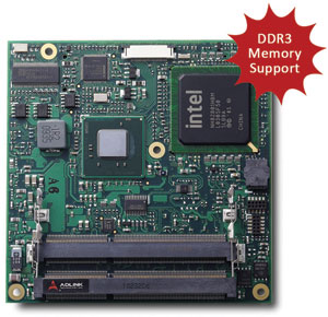 ADLINK Announces New Compact COM Express® Module with Dual Core Intel® Atom™ Processor and DDR3 Memory Support