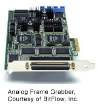 Analog Frame Grabber, Courtesy of BitFlow, Inc.