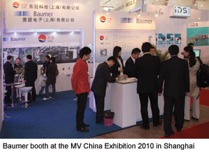 Innovative Baumer Products Introduced at MV China Exhibtion