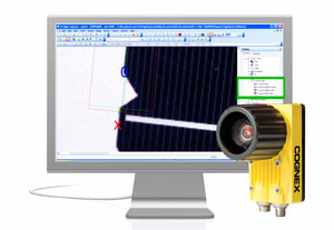 Cognex In-Sight Explorer 4.4 - In-Sight Explorer 4.4, the latest software release for Cognex In-Sight® vision systems, features InspectEdge™, a powerful and easy-to-use new family of tools for detecting edge defects and inspecting edge pairs.