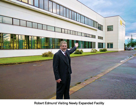 Robert Edmund Visiting Newly Expanded Facility
