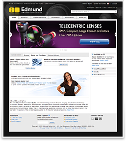 Edmund Optics® Launches New Website