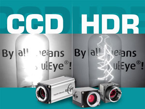 GigE and USB Industrial Cameras with New HDR Sensor