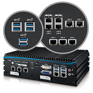 ECX-1000 8th Gen Intel Xeon/Core i Fanless Embedded System