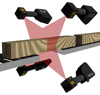 Laser triangulation