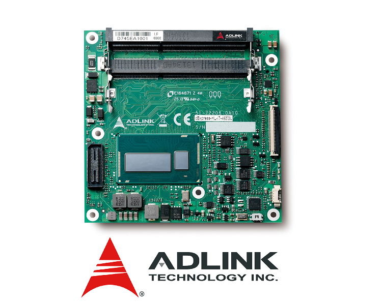 ADLINK Announces Compact COM Express® Type 6 Module Featuring High Performance and Ultra-Low Power Consumption