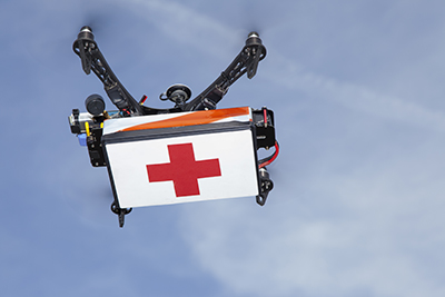 UAVs Offer Solutions to Unconventional Delivery Scenarios