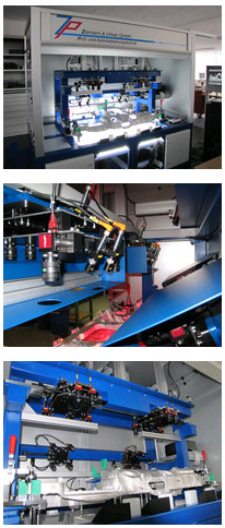 High-Performance Imaging System with 26 Digital Cameras puts SUV instrument panel carrier to the ultimate test.