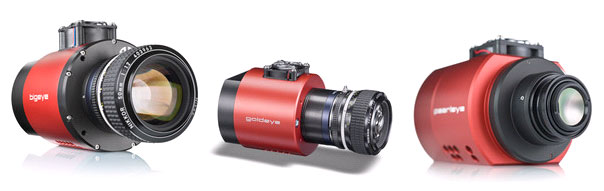 Comprehensive product line with cooled, IR-sensitive, and high-resolution cameras for demanding applications.