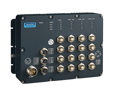 EN50155 certified Ethernet Switches